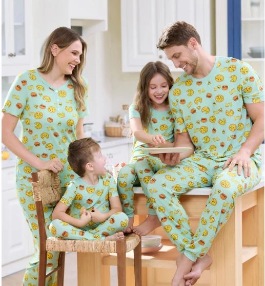 semeistvo s ednakvi zeleni pizhami