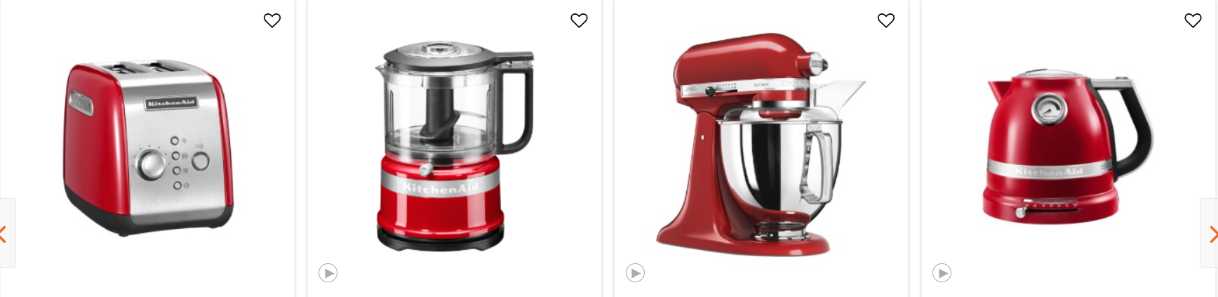 cherveni uredi za gotvene