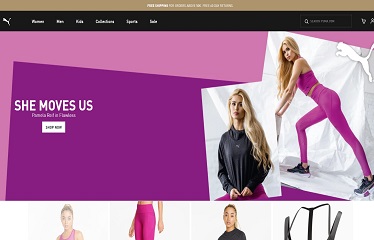 Онлайн магазин Puma