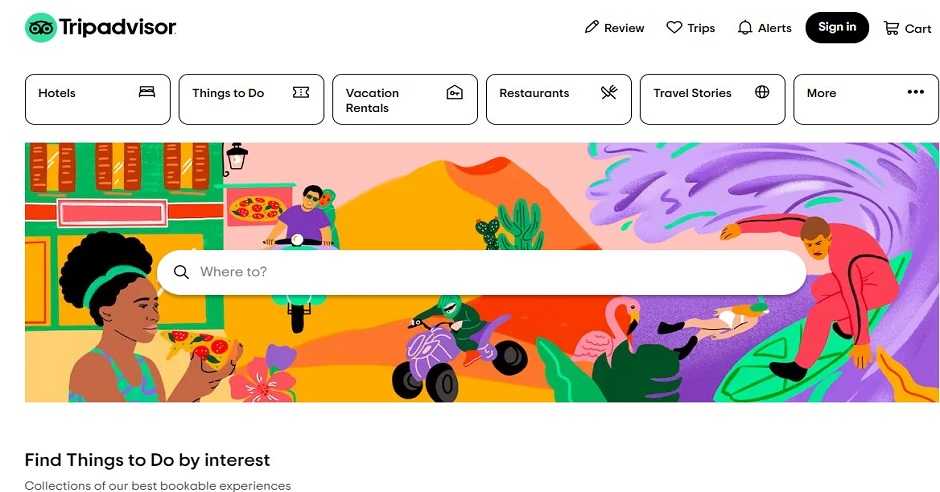 Tripadvisor онлайн