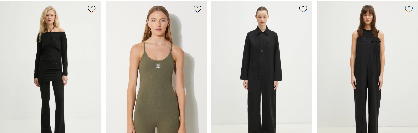 modeli s razlichni drehi v zeleno i cherno