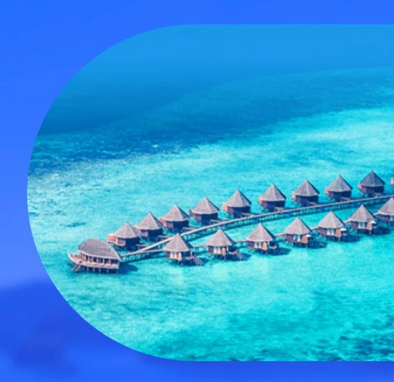 morski peizazh s bungala