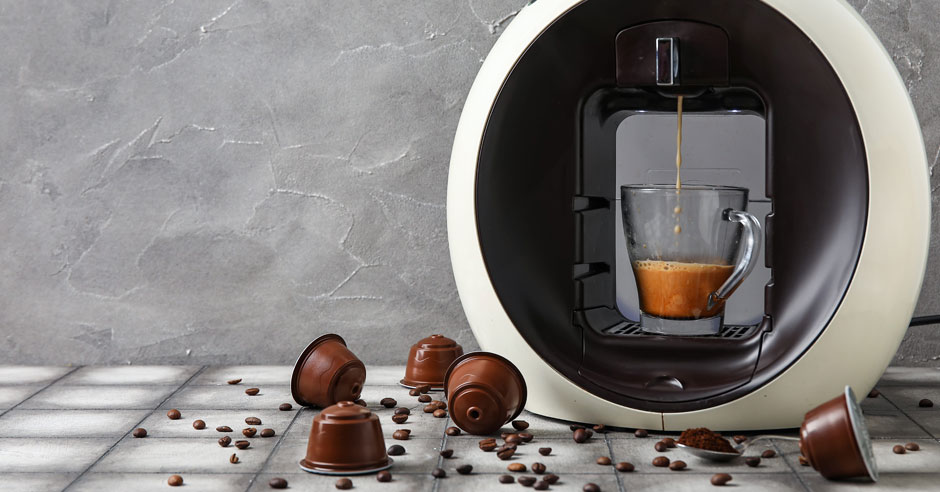 kafe mashina s kapsuli